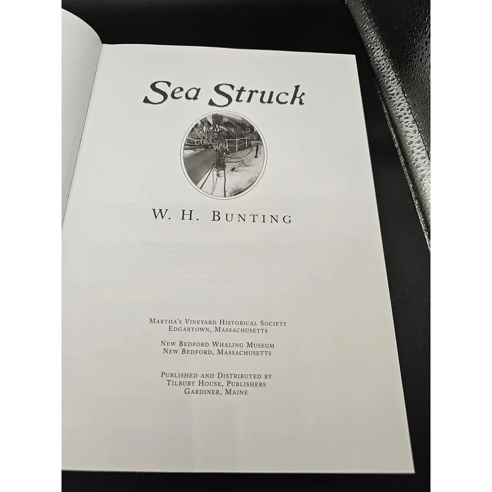 Sea Struck by W. H. Bunting Hardcover Maritime History Sailing Ships Book